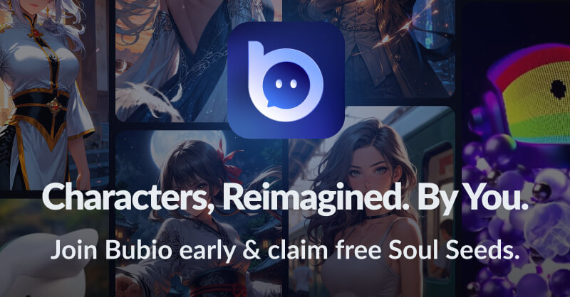 CryptoISketch's tweet card. Join Bubio early & claim free Soul Seeds.