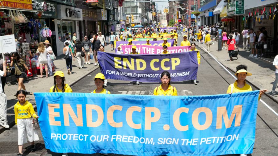 AgainstFOH's tweet card. Practitioners of the spiritual meditation discipline called Falun Gong have been speaking up for human rights on the global stage.