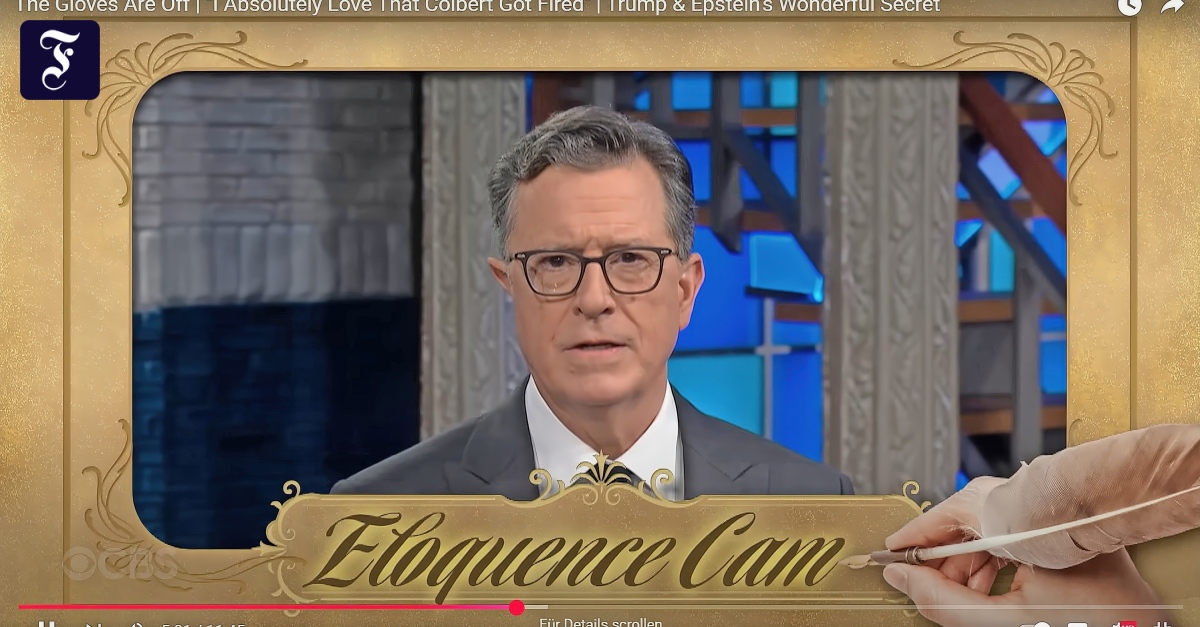 faznet's tweet card. Stephen Colbert hat mit seiner „Late Show“ noch zehn Monate. In denen nimmt er es mit dem System Trump auf. Ohne falsche Rücksicht. Der Auftakt ist grandios.