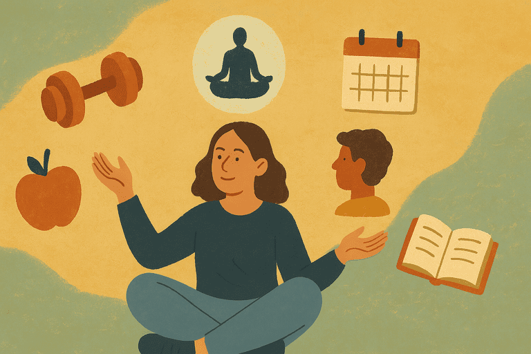 DopaminePlsMe's tweet card. ADHD meds can help, but lasting progress comes from systems: exercise, coaching, diet, mindfulness, sleep, accountability, and planning tools.