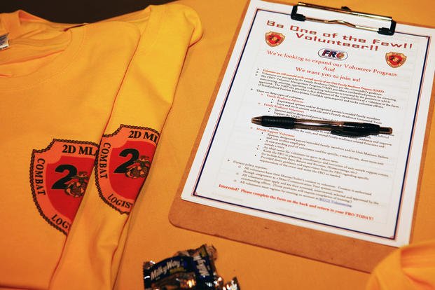 Militarydotcom's tweet card. Military spouses are often encouraged to pursue volunteerism as a way to stay professionally relevant during relocations and career disruptions.