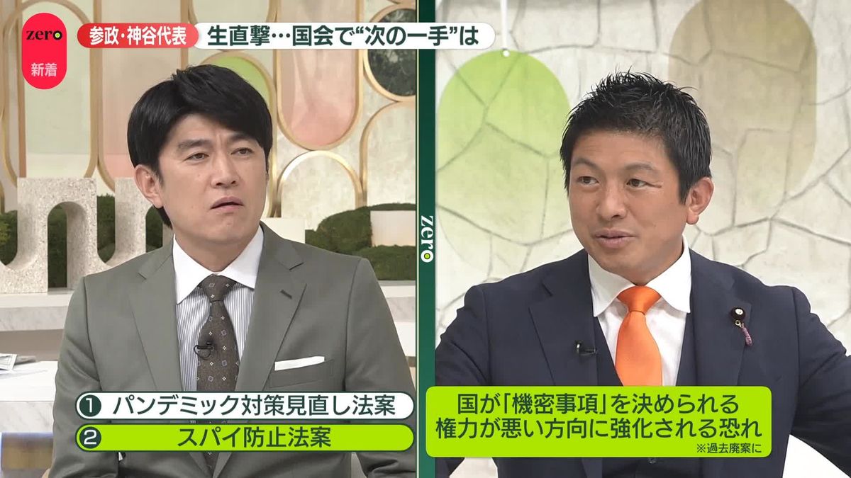ntvnewszero's tweet card. 今回の参院選で改選前の1議席から14議席に大きく躍進した参政党の神谷宗幣代表をスタジオに迎え、藤井貴彦キャスター、小栗泉特別解説委員が話をうかがいます。