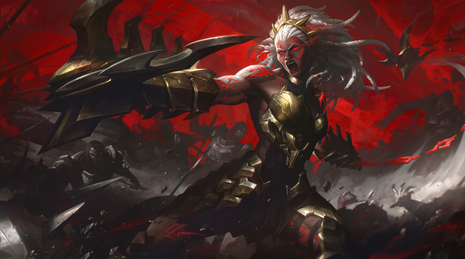 CHENBOWOW's tweet card. What a chance to work on our new champion Ambessia also Mel's mother in Arcane animated series. In this skin line shows how she pass the death god test and become more and more powerful! Don't foget...