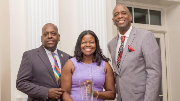 HudsonCoView's tweet card. Healthcare workers union District 1199J is endorsing Jersey City Ward A Councilwoman Denise Ridley for re-election on November 4th.