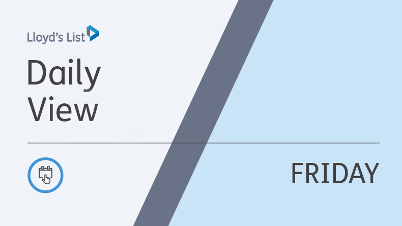 LloydsList's tweet card. The Daily View: The frozen north