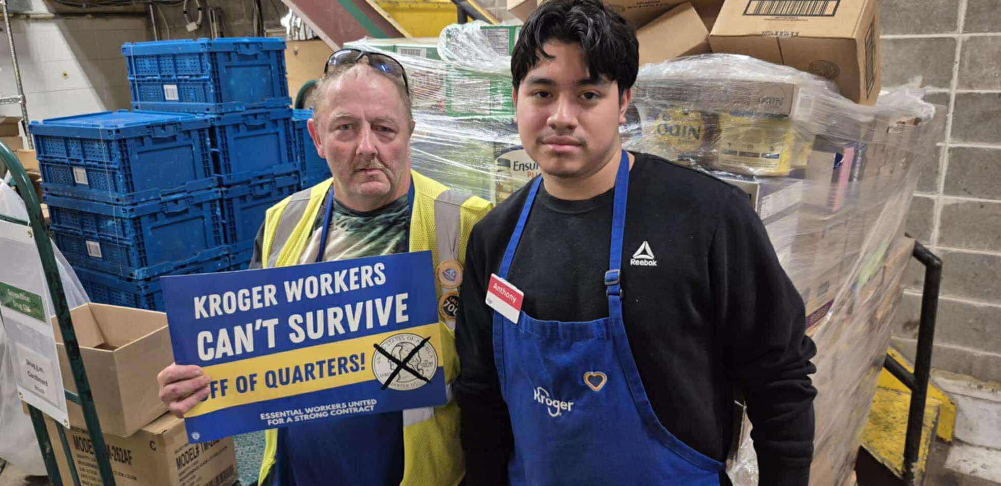 labornotes's tweet card. Food and Commercial Workers (UFCW) Local 700 members across Indiana voted on July 10 and 11 to reject a tentative agreement covering 8,000 Kroger retail workers. This is the second contract Kroger