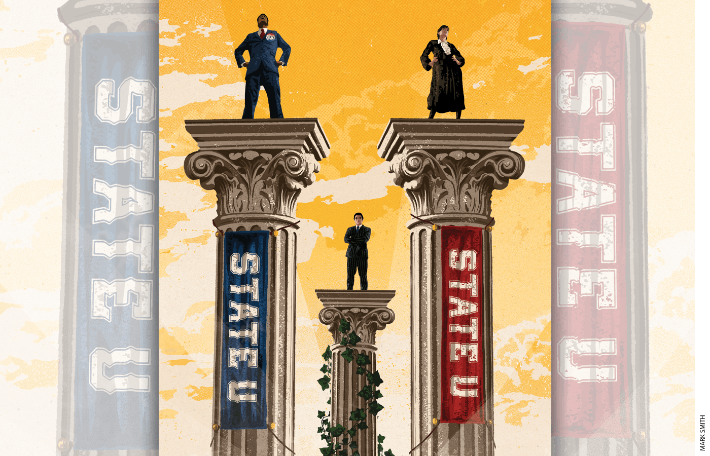 doughesm's tweet card. Flagship graduates outnumber elite-school alums in many positions of power and achievement, especially in state government