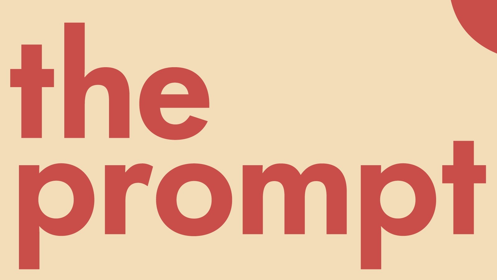 catherinekdaly's tweet card. The Prompt is a brand new series for writers...