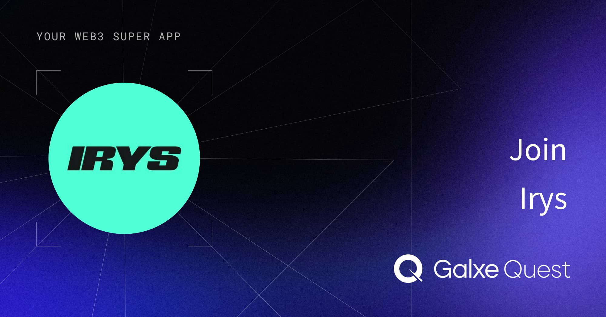 MrEkenx_'s tweet card. Contribute to Irys on Galxe and collect rewards such as NFTs, tokens, OATs, loyalty points and more.