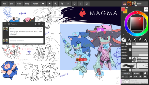 justshadowtop's tweet card. Create, brainstorm and collaborate on a shared canvas in real-time