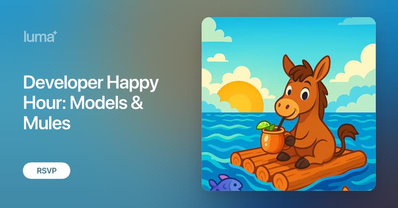 DKundel's tweet card. Join DigitalOcean, a leading cloud and AI infrastructure provider, on July 22 for an evening of demos, drinks, networking, and conversations with the builders…