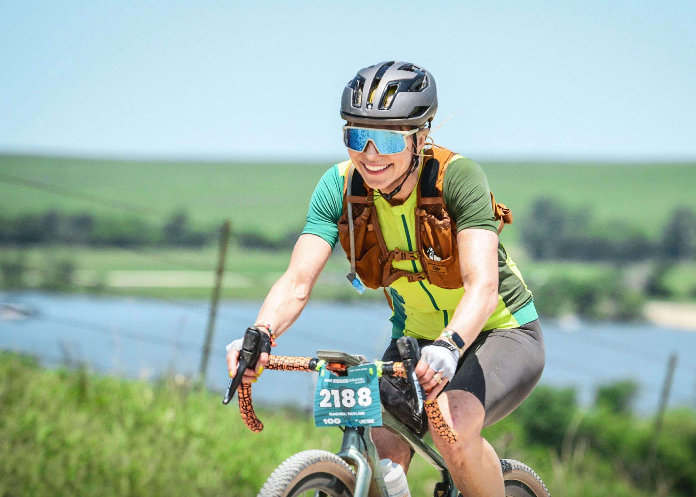 NickZellerSingh's tweet card. Rachel Taylor, 54, nabbed seventh in her age group at Unbound Gravel