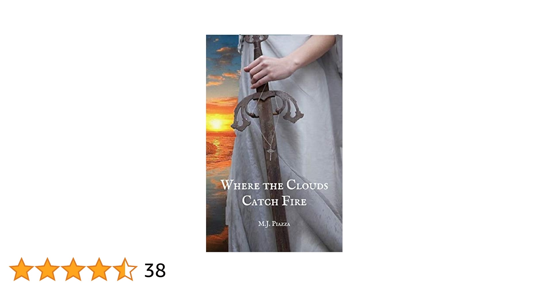 MJPiazza2's tweet card. Where the Clouds Catch Fire