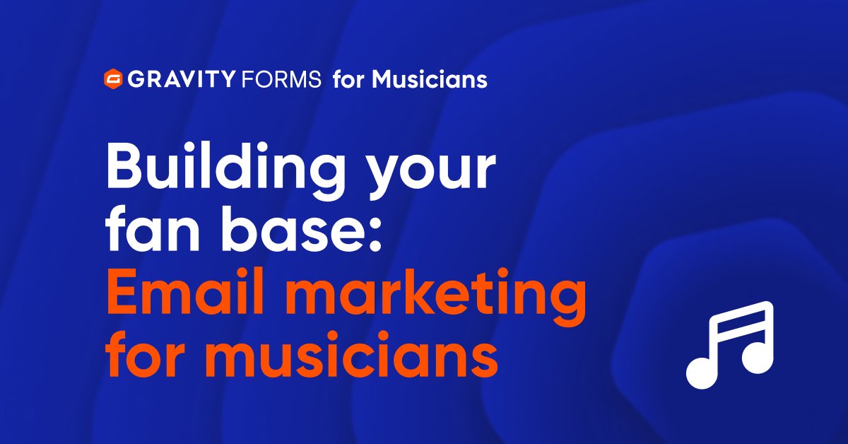 gravityforms's tweet card. Build and grow your fan base with email marketing for musicians. Learn how WordPress and Gravity Forms simplify your email strategy in 2025.