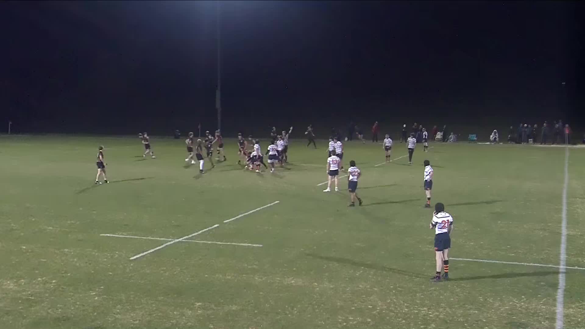 VKamarck's tweet card. Loudoun u16 one clip