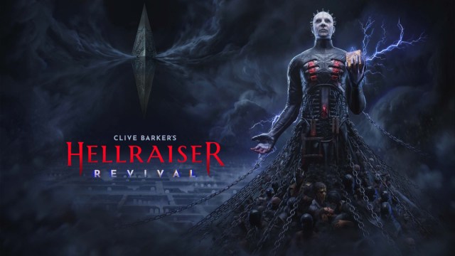 BiffBamPop's tweet card. Leviathan implores you to get the details on 'Clive Barker's Hellraiser: Revival,' coming soon to gaming consoles and PC!