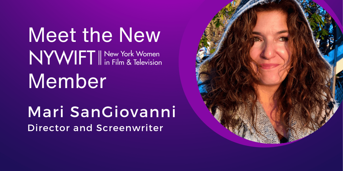 NYWIFT's tweet card. Welcome to NYWIFT, Mari SanGiovanni! Mari is an award-winning LGBTQ filmmaker, screenwriter, director, and owner of Love Is Love Productions, LLC. She is also a published author of four novels and...