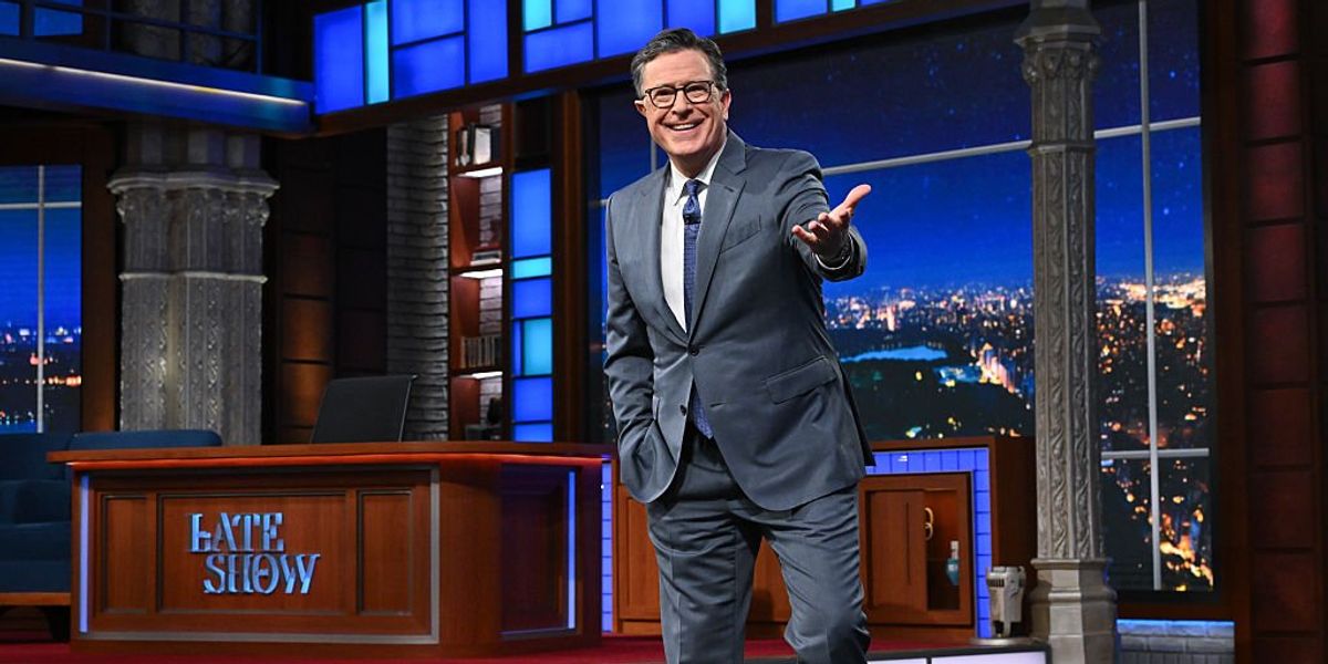 tgradous's tweet card. Stephen Colbert’s partisan comedy and plummeting ratings led CBS to cancel his show. Trump cheers as network TV faces a reckoning over its woke politics.