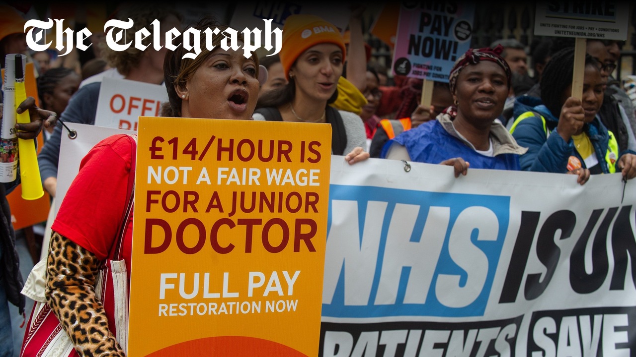 CamillaTominey's tweet card. Walkout by up to 30,000 medics will be first national strike by a healthcare union under Labour since 1979