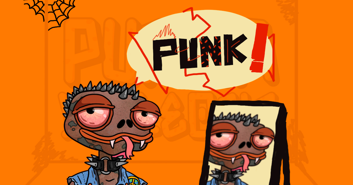 NorbertF76's tweet card. Punkameleons |