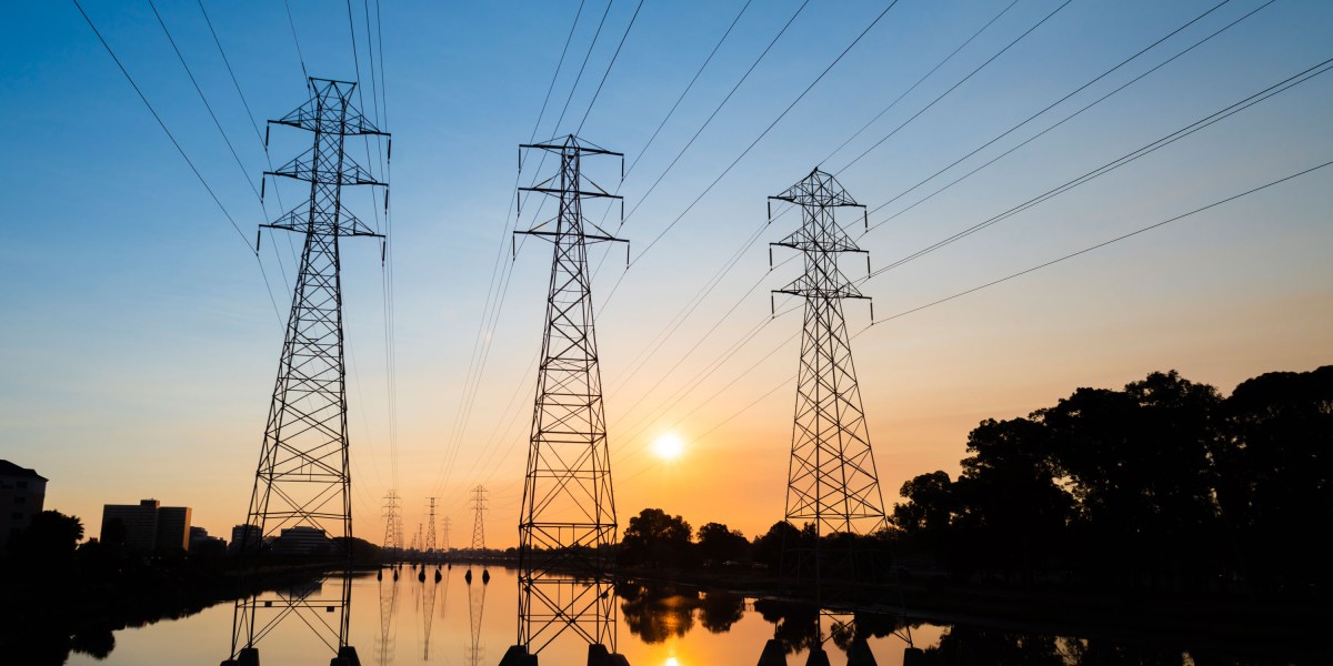 techreview's tweet card. The software uses generative AI to analyze and carry out real-time analyses for grid operators.