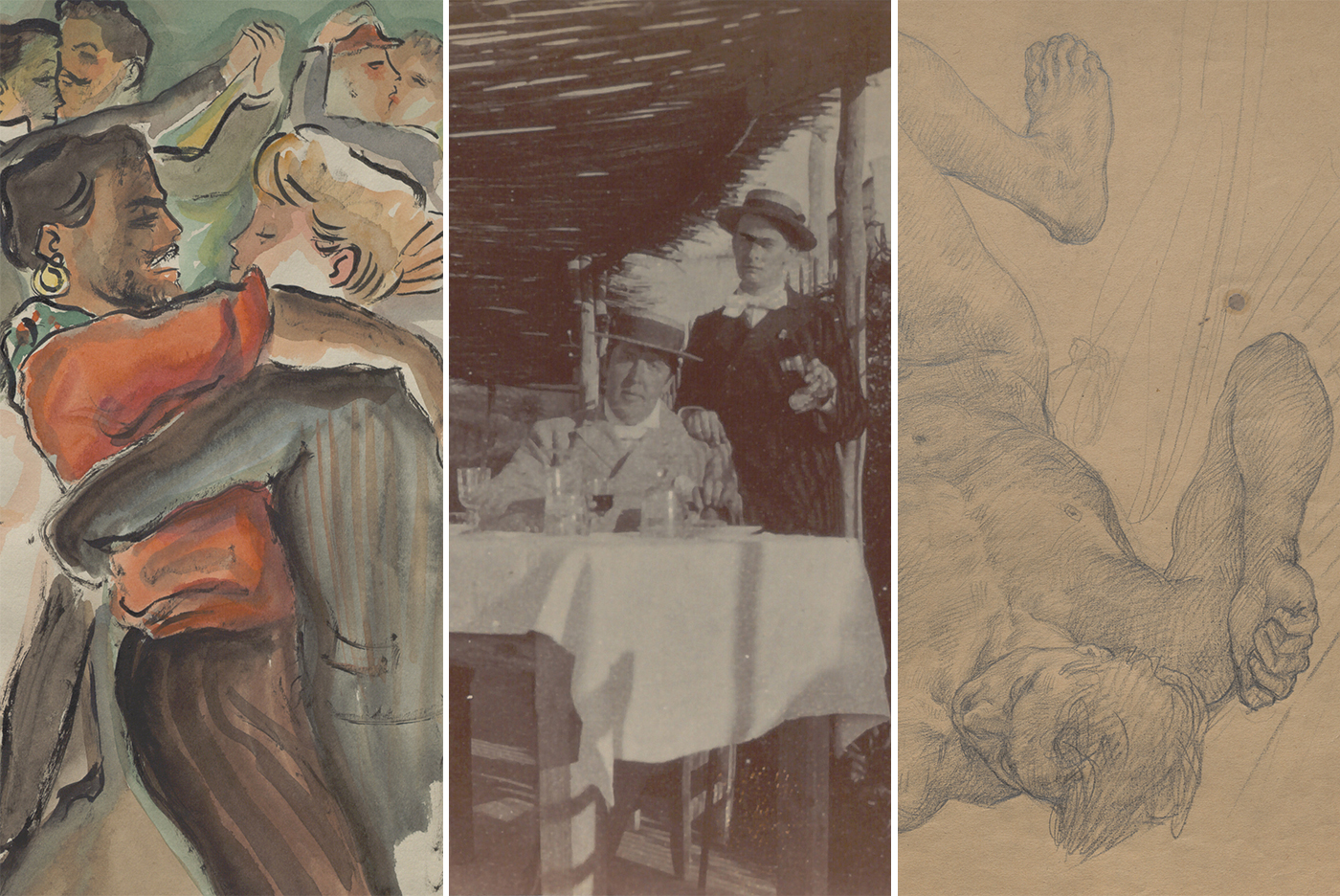 ucla1718cs's tweet card. Through artworks and written material, the exhibition urges viewers to reconsider traditional definitions of family and romance.