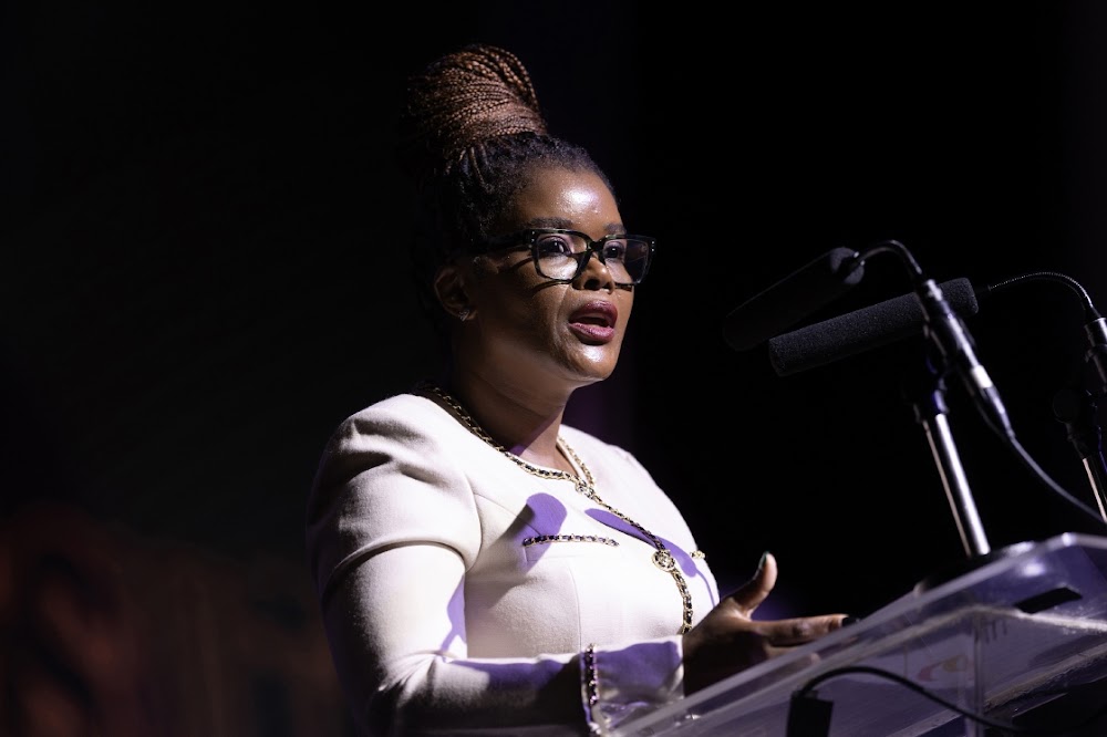 TimesLIVE's tweet card. Former higher education minister Nobuhle Nkabane says she was not shocked by her axing.