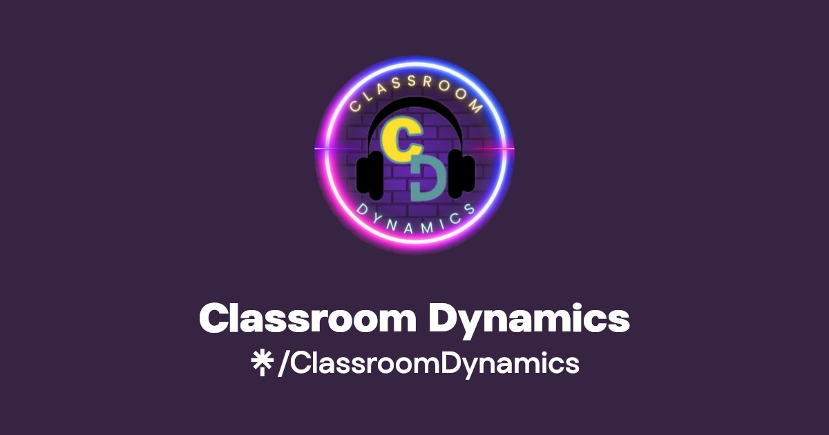ClassDynamics's tweet card. View ClassroomDynamics’s Linktree to discover and stream music from top platforms like YouTube, Spotify here. Your next favorite track is just a click away!