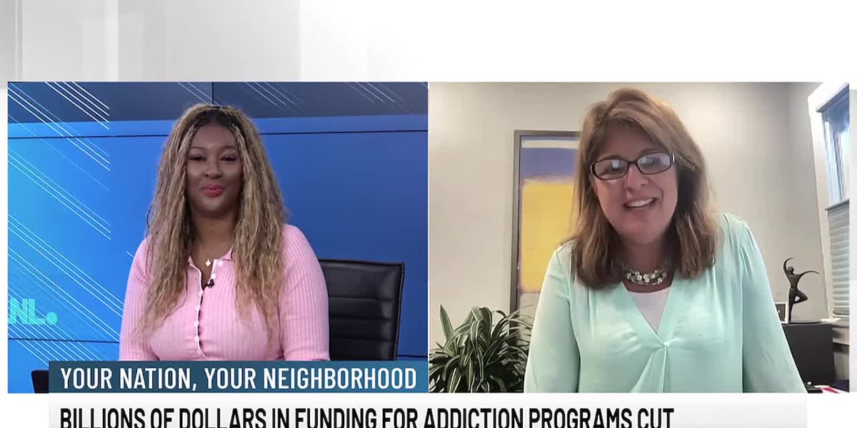 GrayDCnews's tweet card. Billions of dollars in funding for addiction programs cut