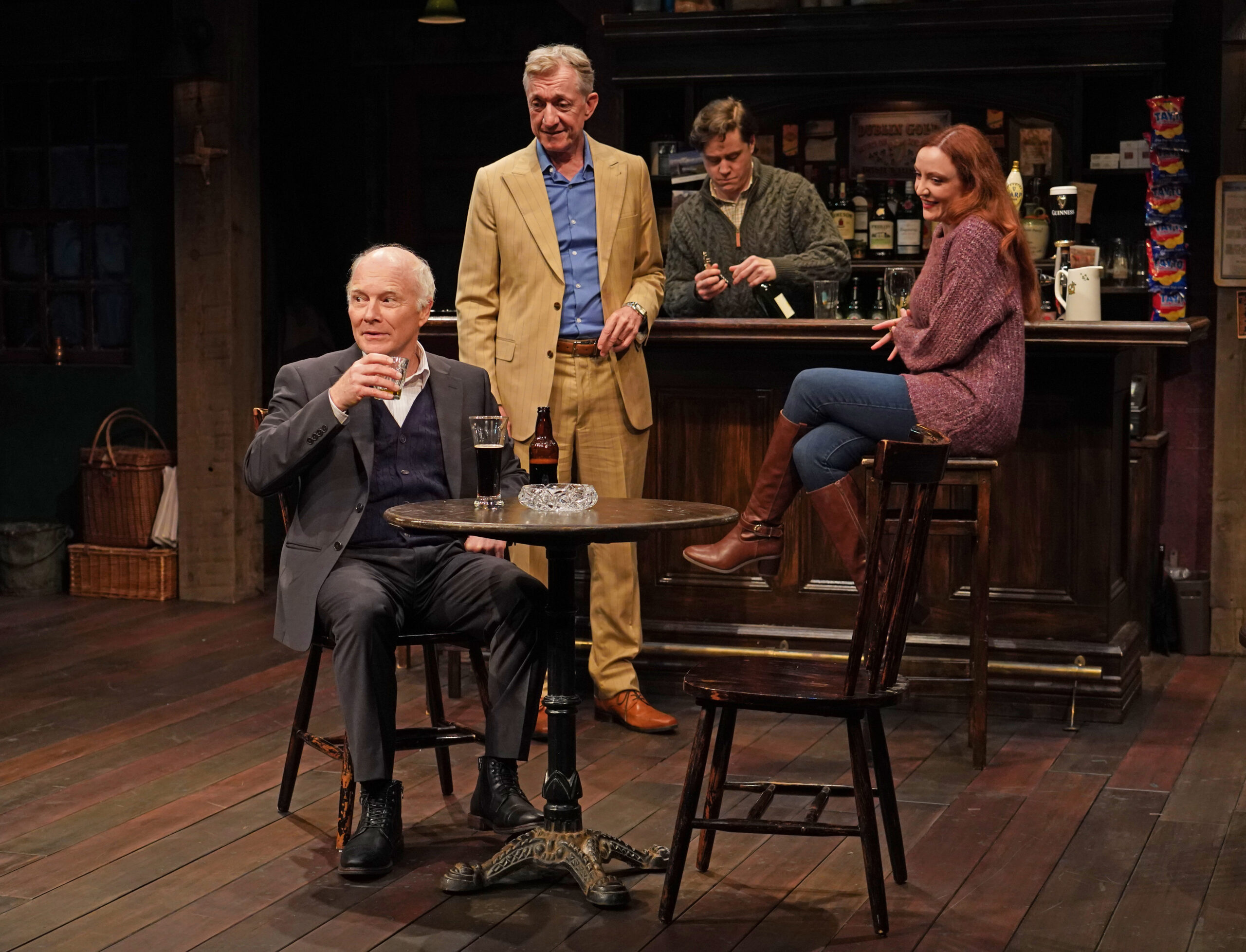 NewYorkSun's tweet card. Set at a rural pub, the beloved play tells stories of haunted houses but also sounds the depth of the human wounds.