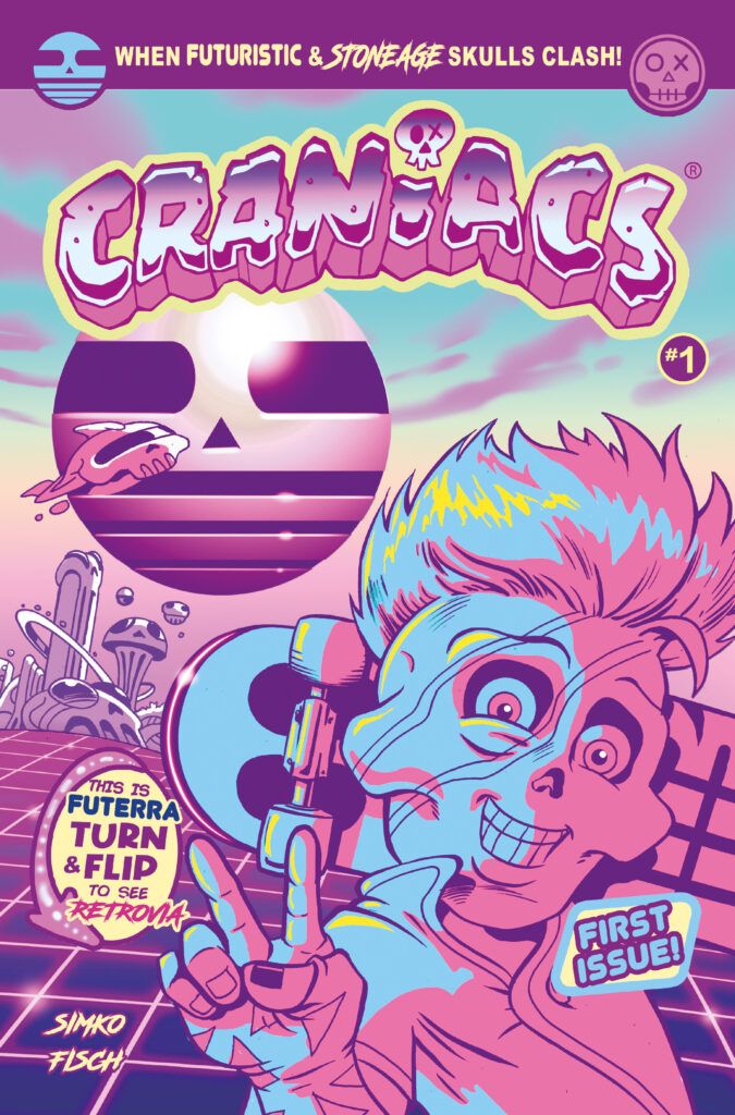 comicbookaddt's tweet card. Discover the world of CRANIACS #1! Two skull-faced societies collide in this new series from Titan Comics. Read our preview of this innovative new comic.