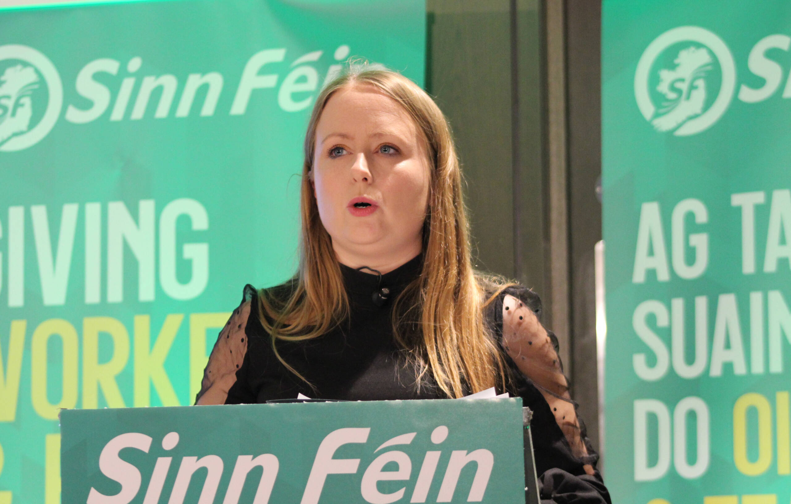 sinnfeinireland's tweet card. Sinn Féin spokesperson Public Expenditure and Reform, Mairéad Farrell TD, has said there are a lot of questions over the government’s much ballyhooed review of the National Development Plan (NDP). ...