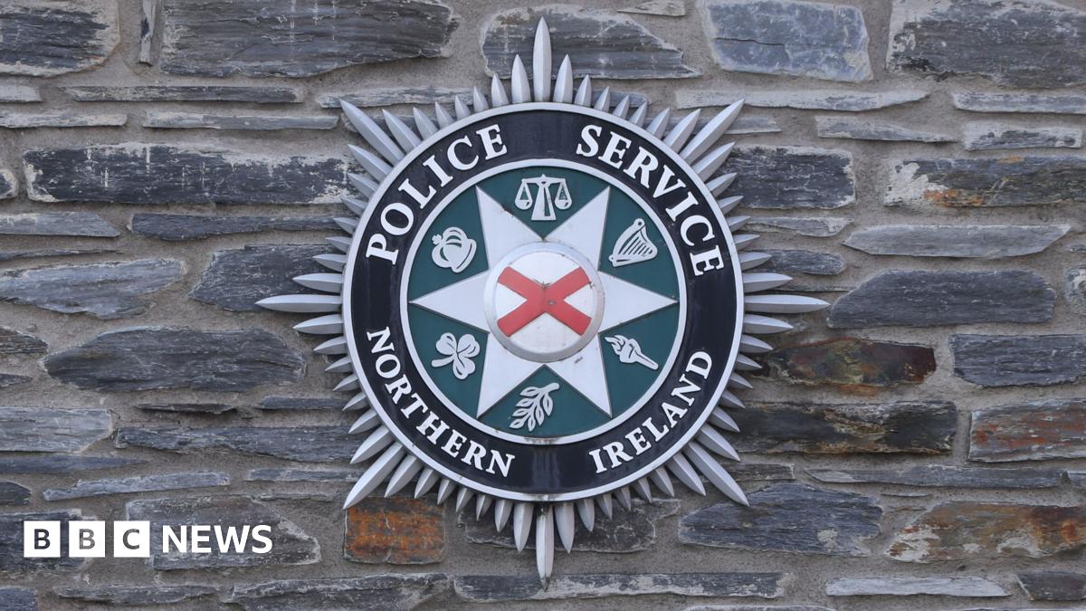 BBCNewsNI's tweet card. Police said "some damage was caused to electronics in a nearby building".