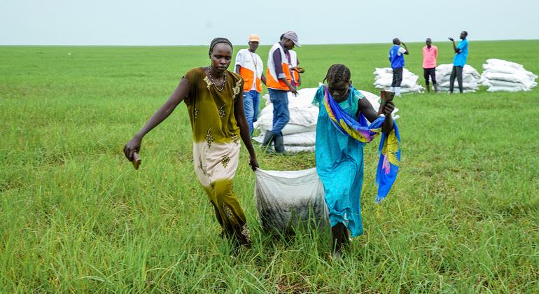 ONUinfo's tweet card. La crise alimentaire dramatique qui touche le Soudan du Sud s'aggrave et des millions de personnes pourraient ne pas bénéficier d'aide en raison de la crise mondiale du financement humanitaire, a...