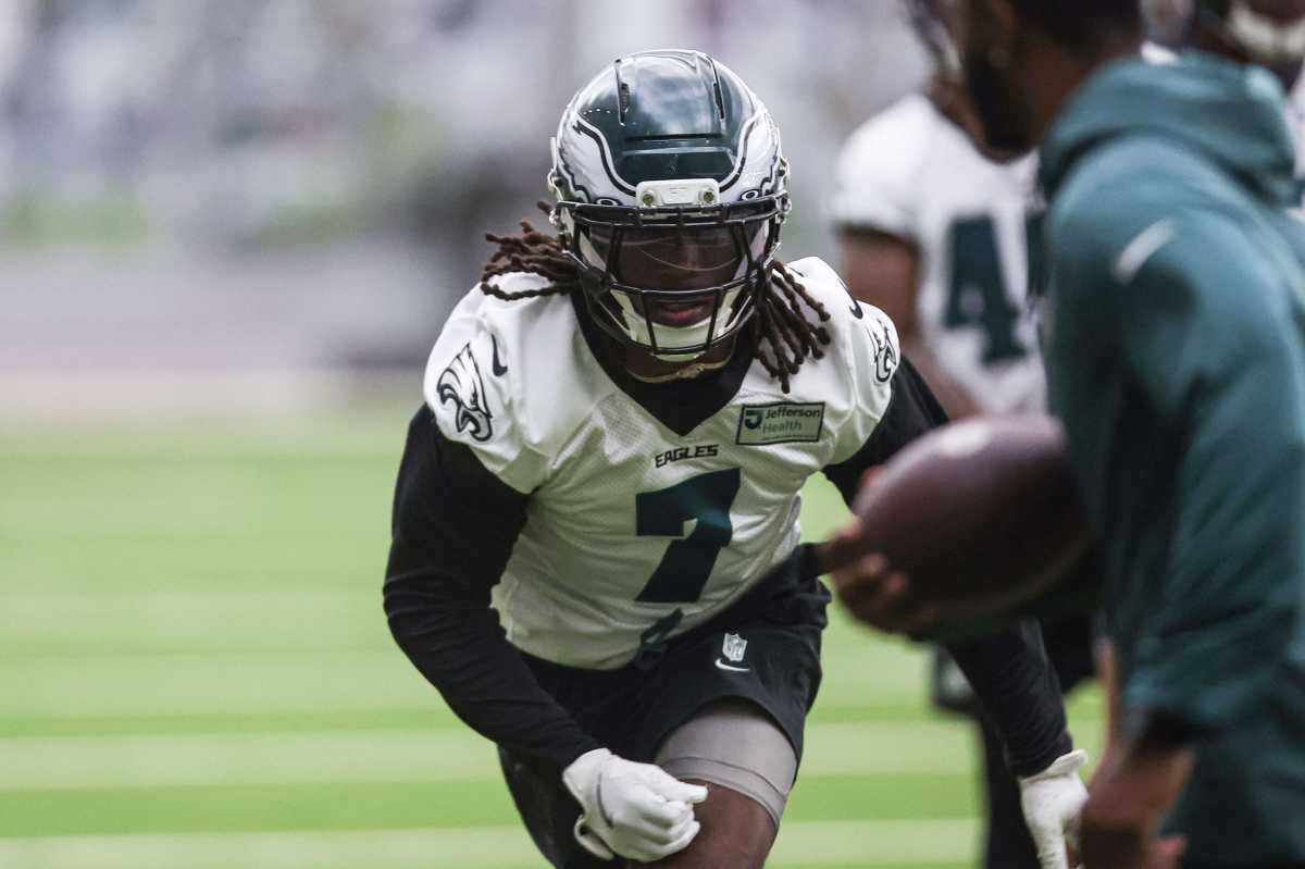 PhiladelphiaSN's tweet card. The Philadelphia Eagles are back. After a long wait, the Super Bowl Champions took to the field for their first Training Camp practice of 2025. Here's all you