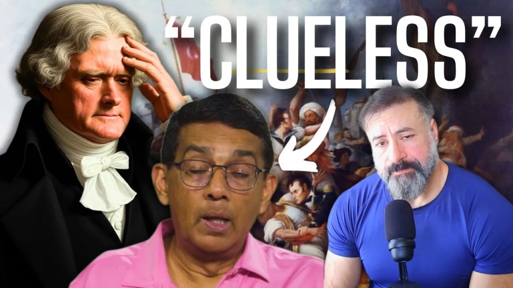RaymondIbrahim5's tweet card. The Stream Video version at bottom of article In a recent interview, political commentator Dinesh Dsouza made the following, rather remarkable, assertion: Seems to me we have a big disagreement here...