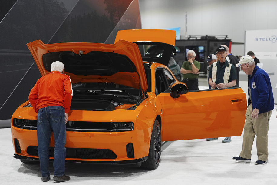 dailykos's tweet card. Two of the largest automakers, which each employ thousands in the U.S., are saying that President Donald Trump’s tariff policies have lost them billions in profits in the first half of 2025. The ...