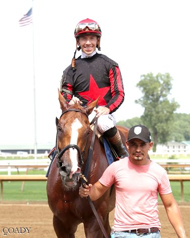 BloodHorse's tweet card. Jockey Tyler Gaffalione returned from a four-month injury layoff to win aboard five of his first seven mounts at Ellis Park, including sweeping the July 20 Jeff Hall Memorial Stakes aboard Banishing...