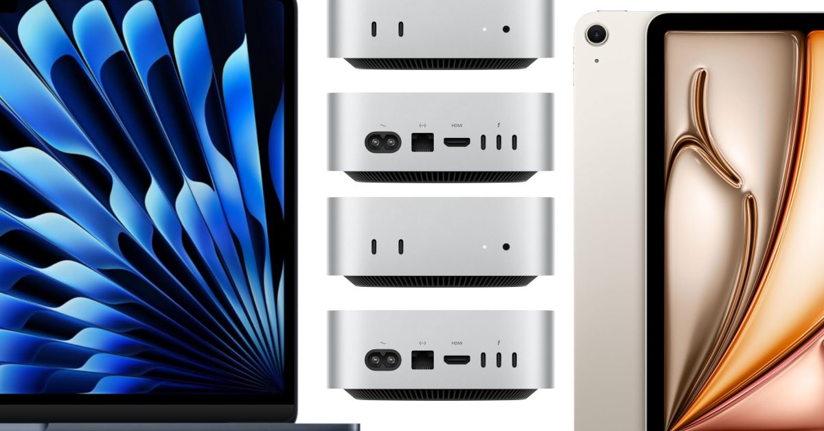9to5mac's tweet card. Today’s 9to5Toys Lunch Break deals are starting with a new Amazon all-time low on the 1TB M3 iPad Air –...