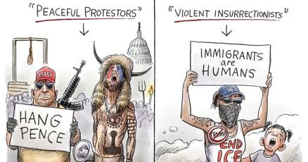 adamzyglis's tweet card. Trump is sending 4000 National Guard troops and hundreds of Marines to crackdown on ICE protests in Los Angeles.