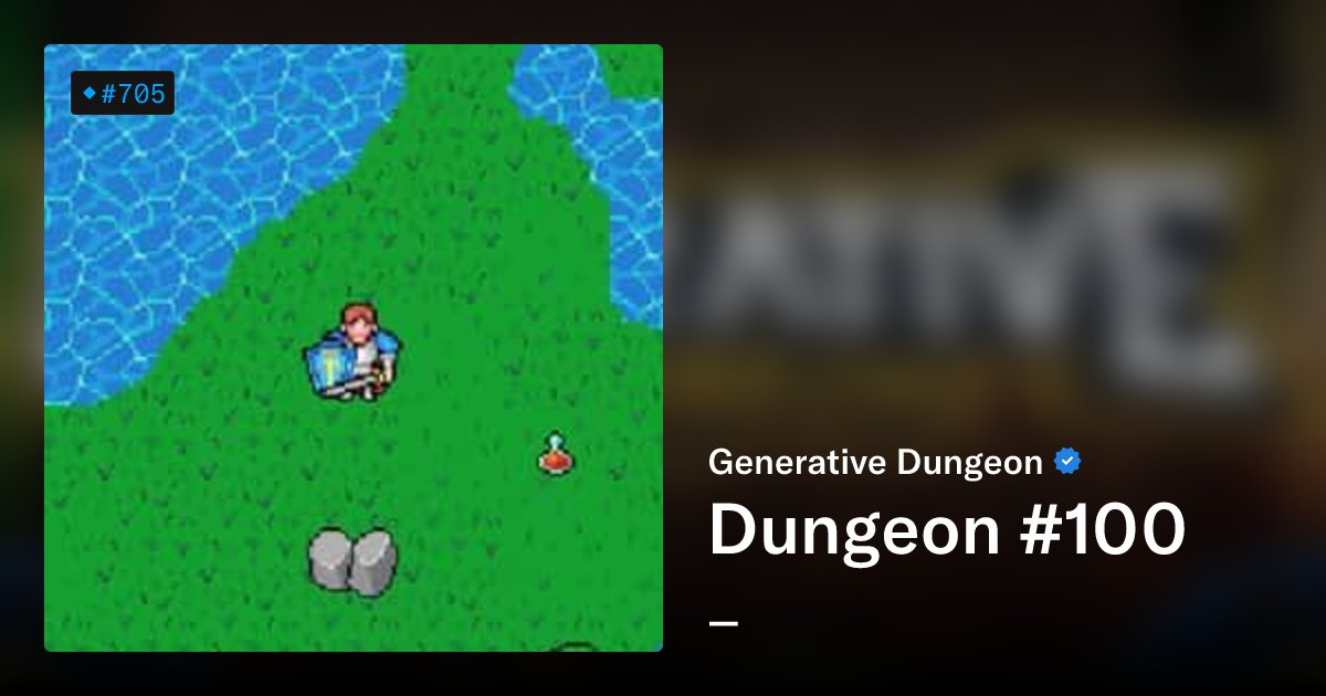 GDWizard00's tweet card. Note: Our holder count is higher since most of the dungeons are currently staked. Artwork you can play! Generative Dungeon is a collection of 3,000 iterative, interactive dungeon-themed NFTs. Click...