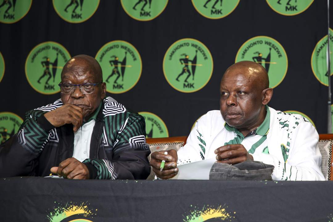 AndiMakinana's tweet card. “Failure to act decisively against corruption within state-owned enterprises and government institutions” is one of the reasons why corruption-accused former president Jacob Zuma’s MKP wants to...