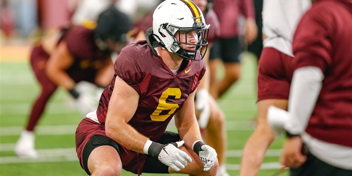 RyanJamesMN's tweet card. 6'2, 230 pound Maverick Baranowski enters his junior season as an experienced player of 25 games for the Gophers