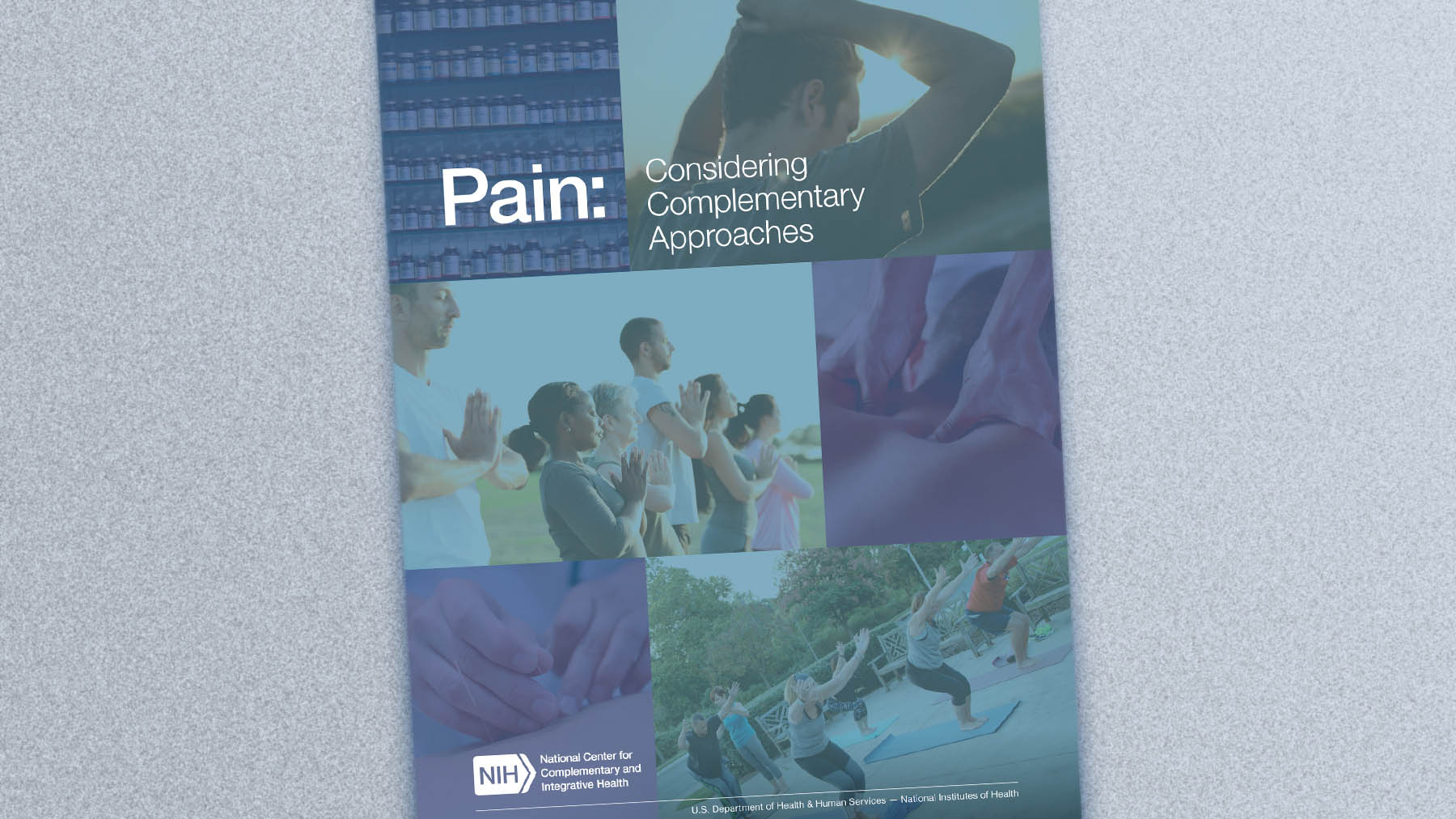 NCCIH_Director's tweet card. We have collected our information on pain into an eBook you can download to your computer or mobile device.