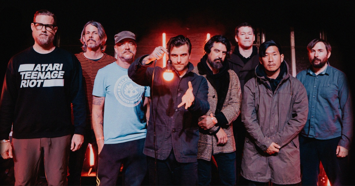 AltPress's tweet card. The experimental post-hardcore supergroup, led by Anthony Green, will go on tour in the fall.