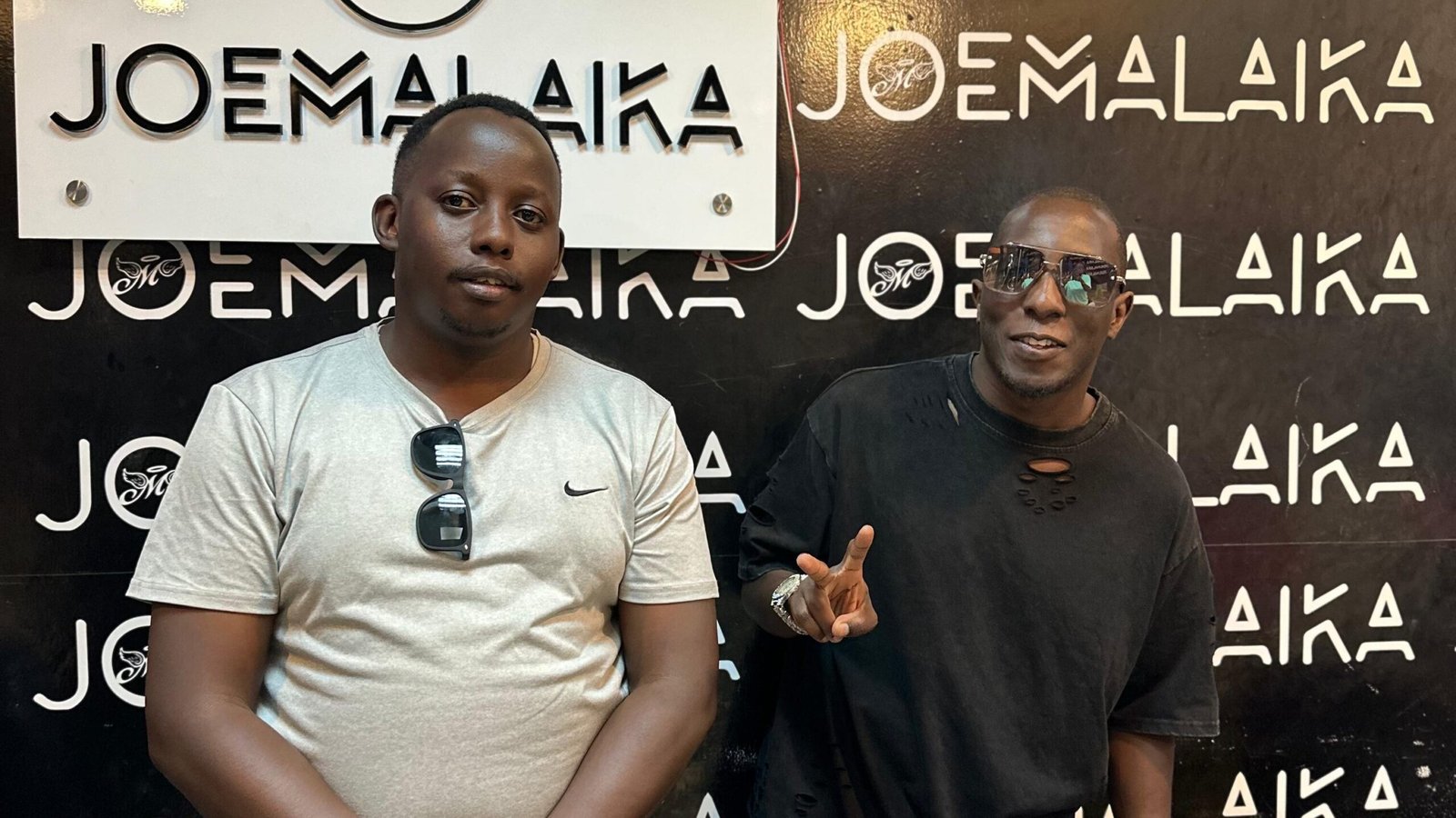 BigEyeUG's tweet card. Fashion Designer extraordinaire Joe Malaika returns to Uganda with another heartfelt gift of prosthetic legs.