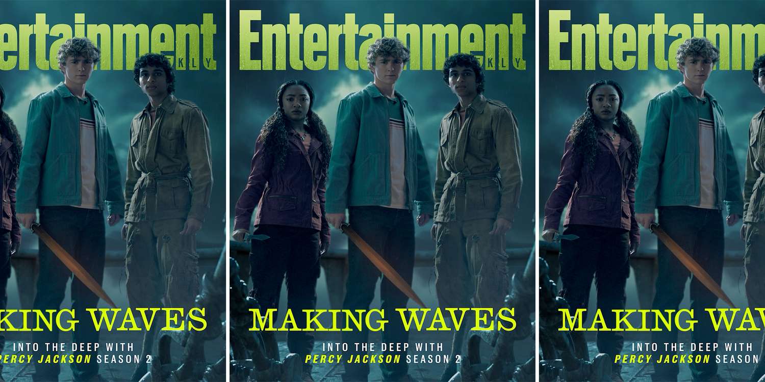 heroipercy's tweet card. The 'Percy Jackson and the Olympians' stars, creator, and producers reveal how they put their 'blood, sweat, and tears' into making season 2, based on Rick Riordan's 'Sea of Monsters.'