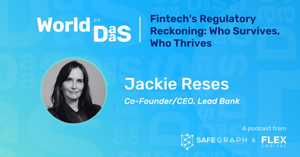 jackiereses's tweet card. fintech's regulatory reckoning: who survives, who thrives