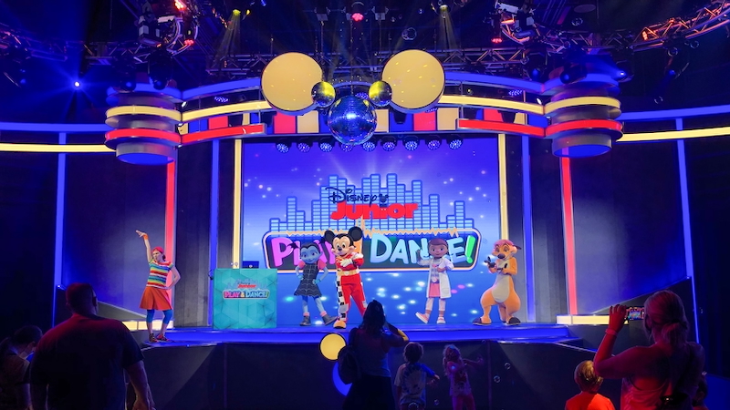 Mousesteps's tweet card. Disney Jr. Play and Dance! at Disney's Hollywood Studios will permanently close on September 25, 2025, to make way for a retheming of Animation Courtyard to