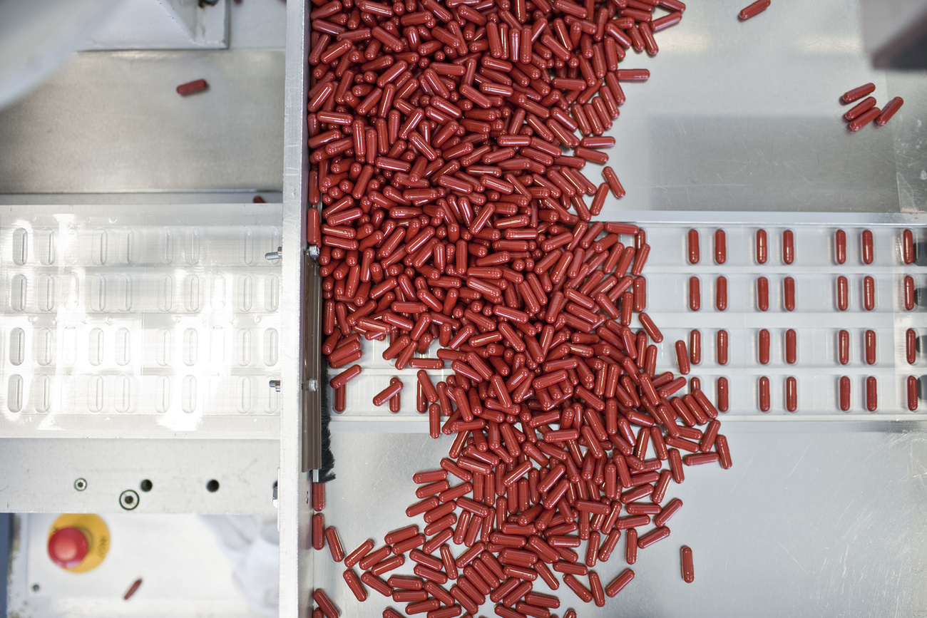 swissinfo_en's tweet card. President Trump has been using tariffs as a leverage to pressure the industry into relocating manufacturing plants to the US.